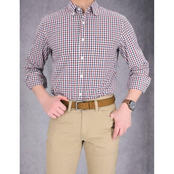 ⚡Timberland Men's Wheat 35mm Classic Buckle Jean Leather Belts - Picture 3 of 4